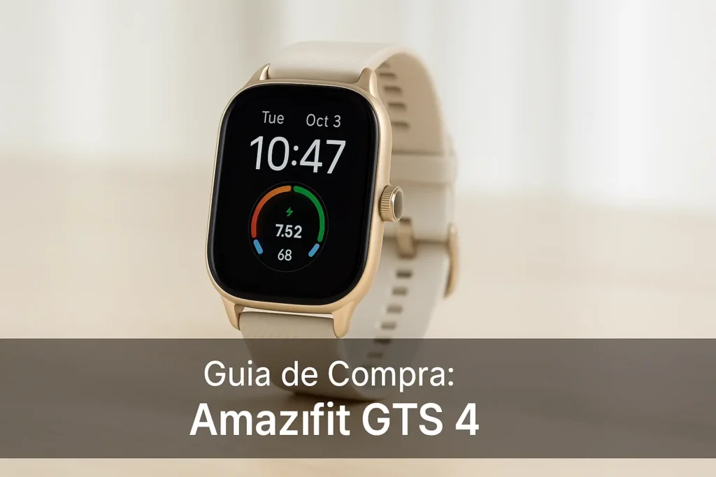 Guia de Compra: 5 Melhores Amazfit GTS 4 e Relógios Compatíveis