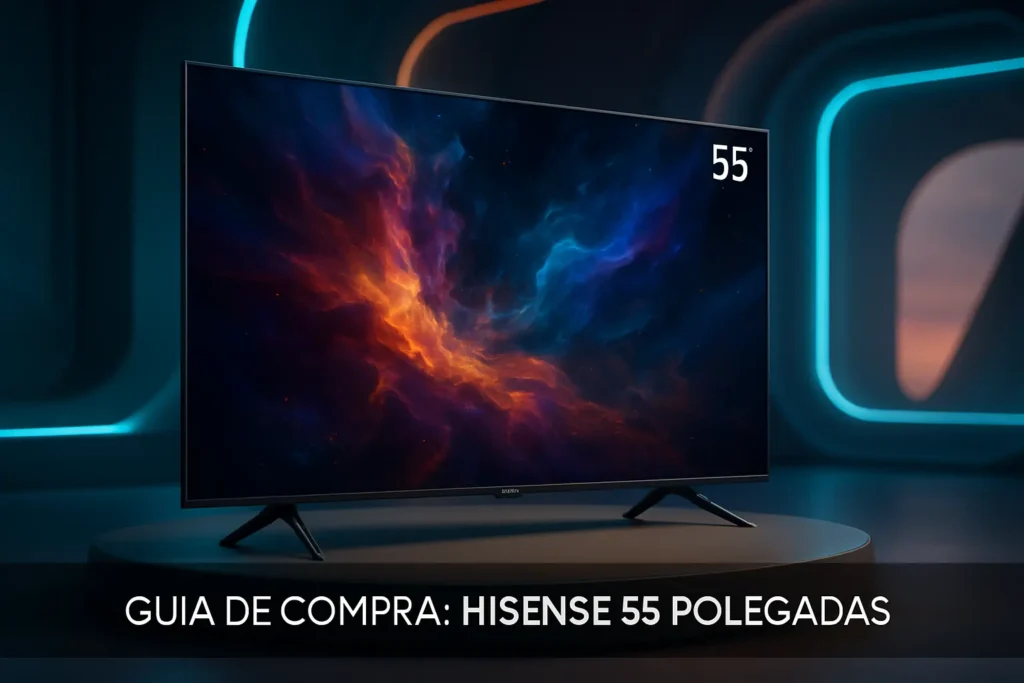 5 Melhores TVs Hisense 55 Polegadas para Comprar em 2025