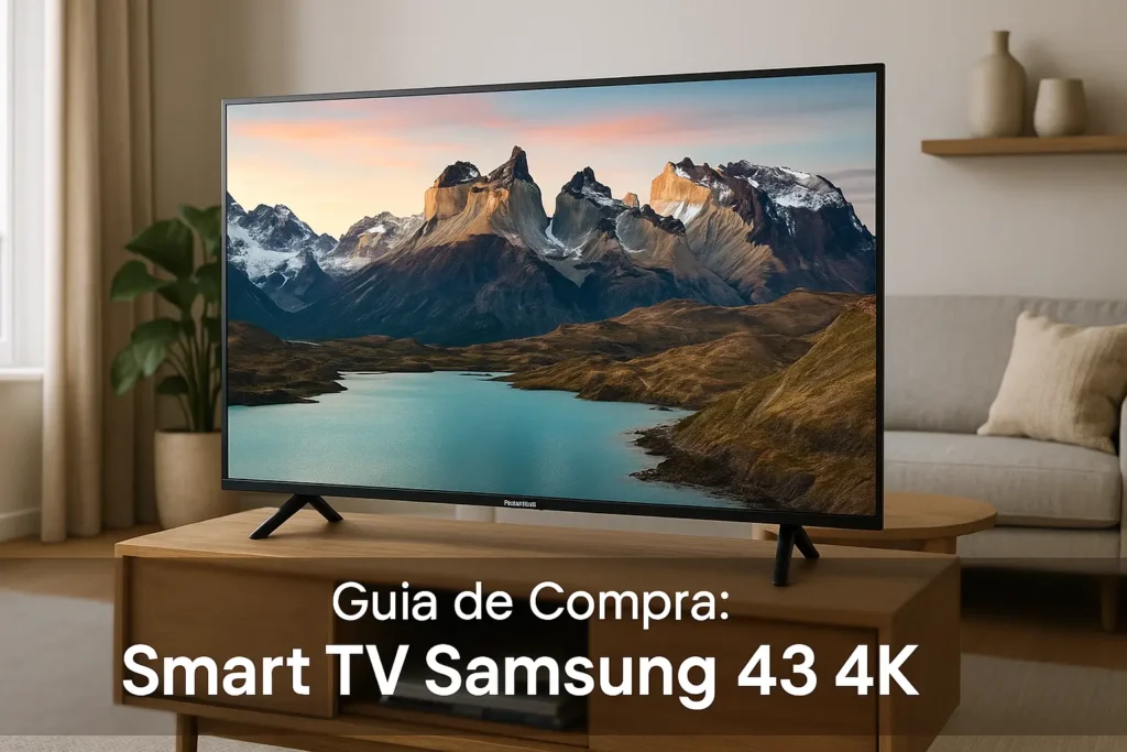5 Melhores Smart TV Samsung 43 4K em 2025