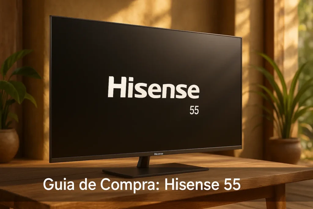 Guia de Compra: 5 Melhores Hisense 55 em 2025
