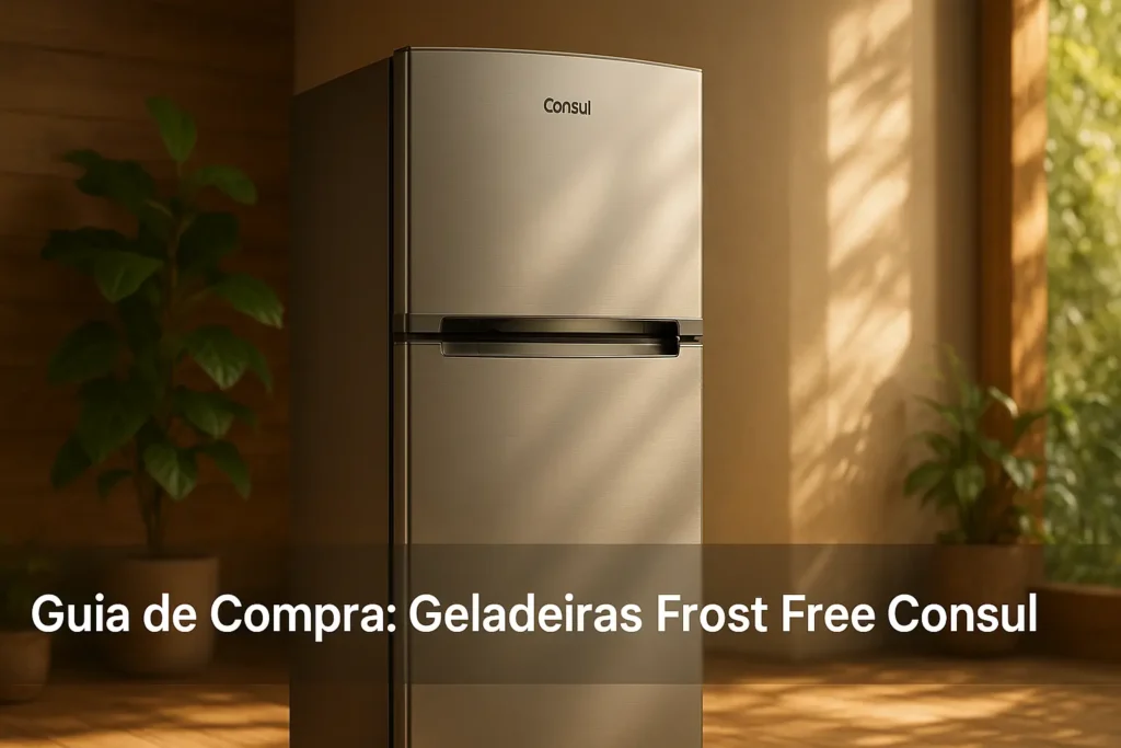 5 Melhores geladeiras frost free Consul para o Dia a Dia