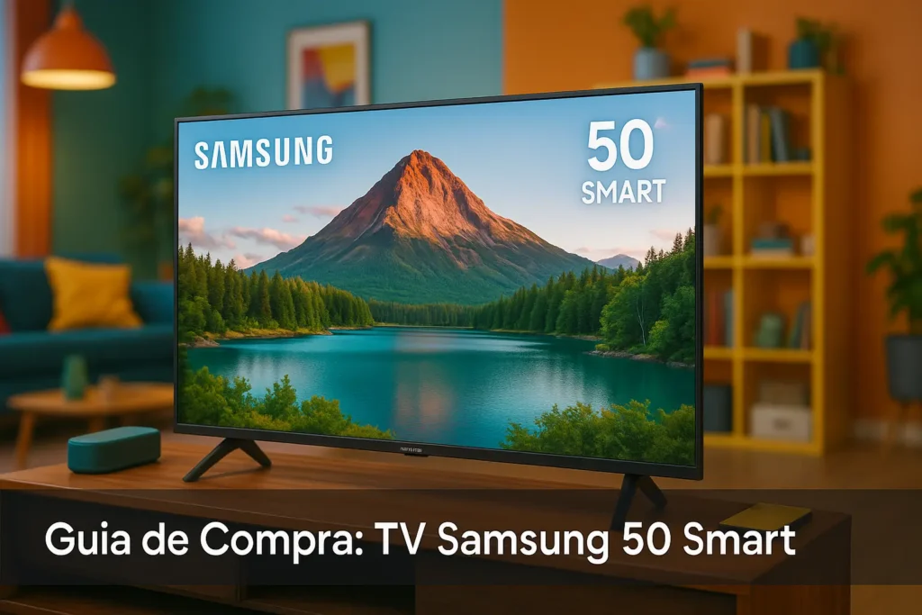 5 Melhores TV Samsung 50 Smart Testadas em 2025