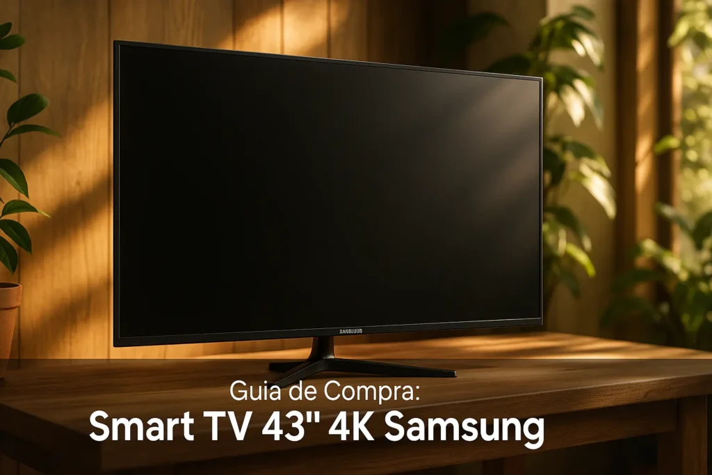 5 Melhores Smart TVs 43" 4K Samsung com Tecnologia de Ponta