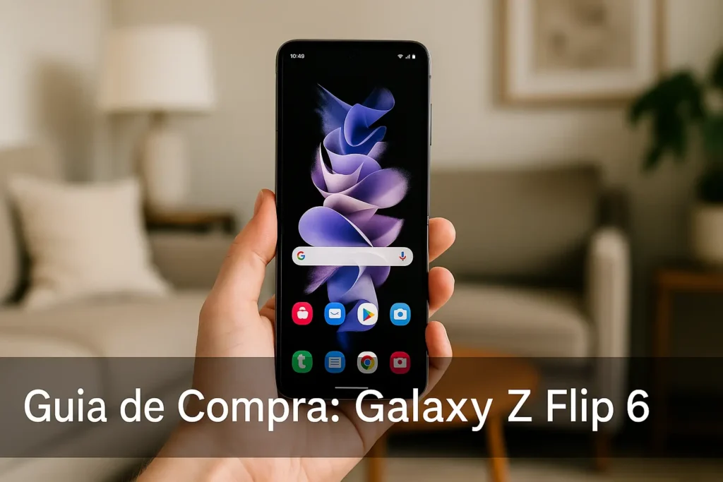 Galaxy Z Flip 6: 5 Melhores Celulares Dobráveis de 2025