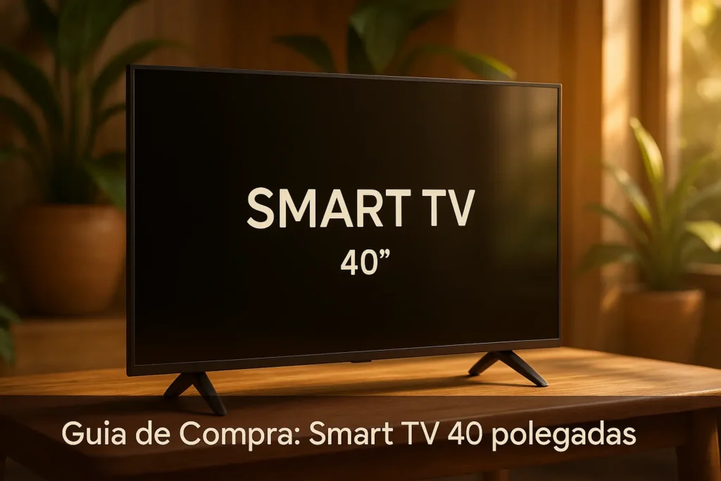 Guia de Compra: 5 Melhores Smart TVs 40 polegadas Recomendadas por Especialistas