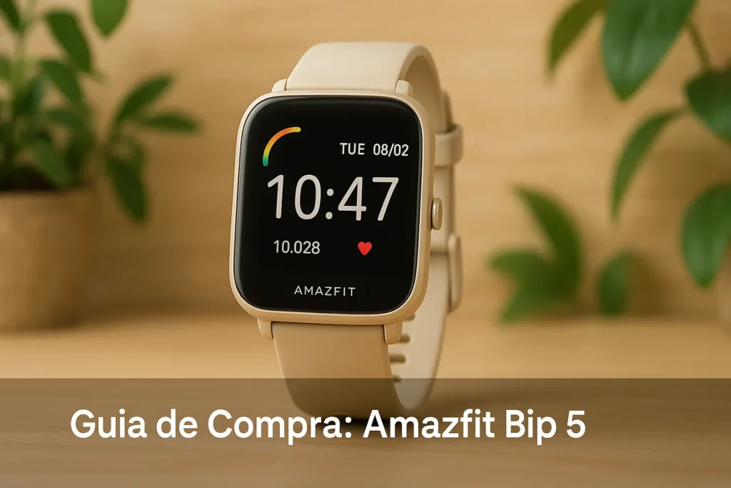 5 Melhores Amazfit Bip 5 com Custo-Benefício Imbatível