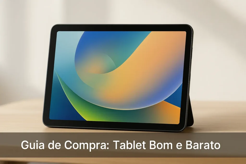 5 Melhores Tablets Bons e Baratos para Comprar em 2025