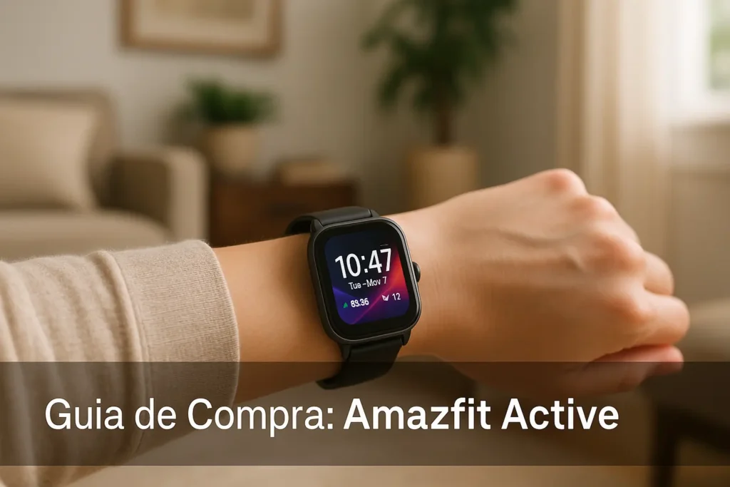 5 Melhores Amazfit Active com Custo-Benefício Imbatível