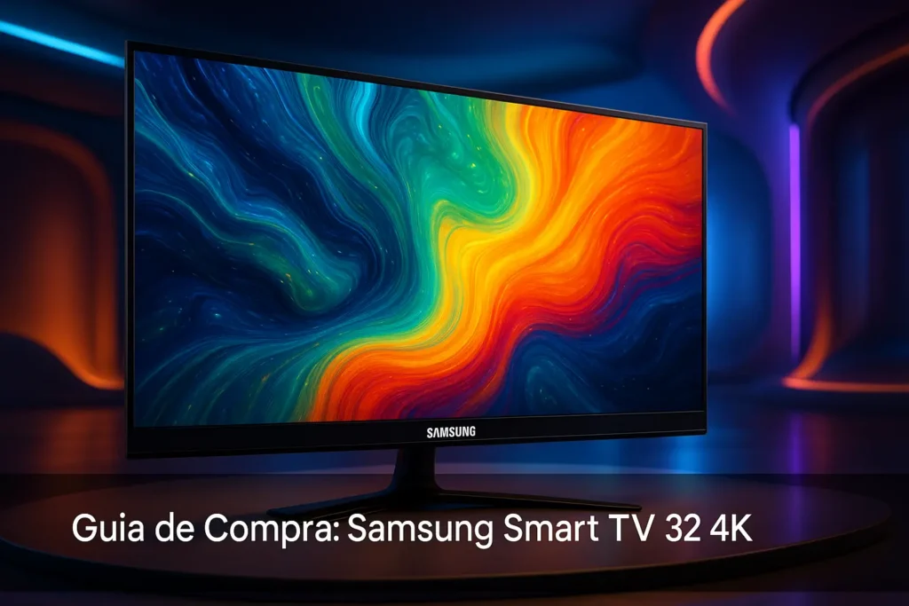 5 Melhores Samsung Smart TV 32 4K com Desempenho e Avaliação