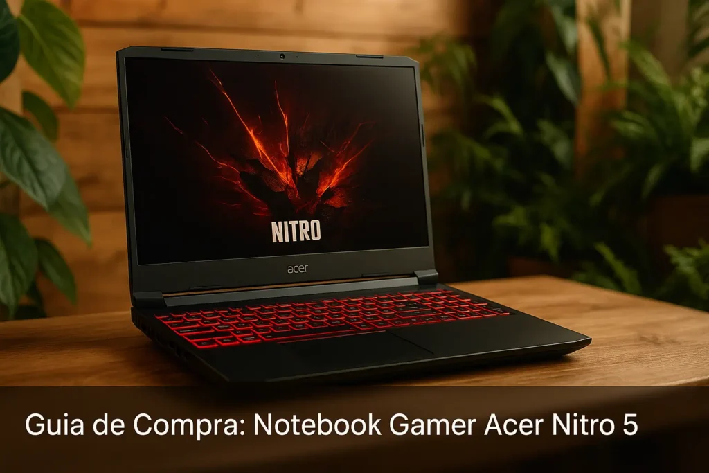 Guia de Compra: 5 Melhores Notebook Gamer Acer Nitro 5 em 2025