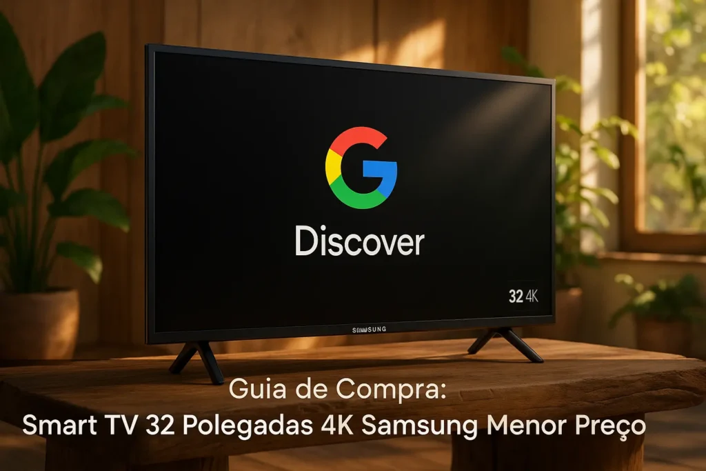 5 Melhores Smart TVs 32" 4K Samsung com Menor Preço
