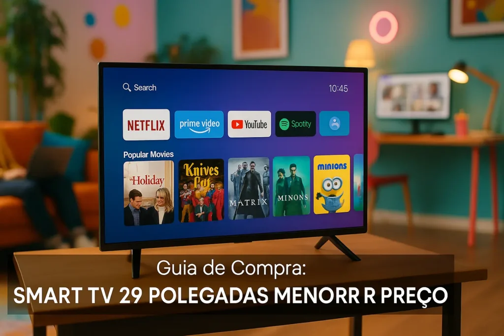 5 Melhores Smart TVs 29 Polegadas Menor Preço