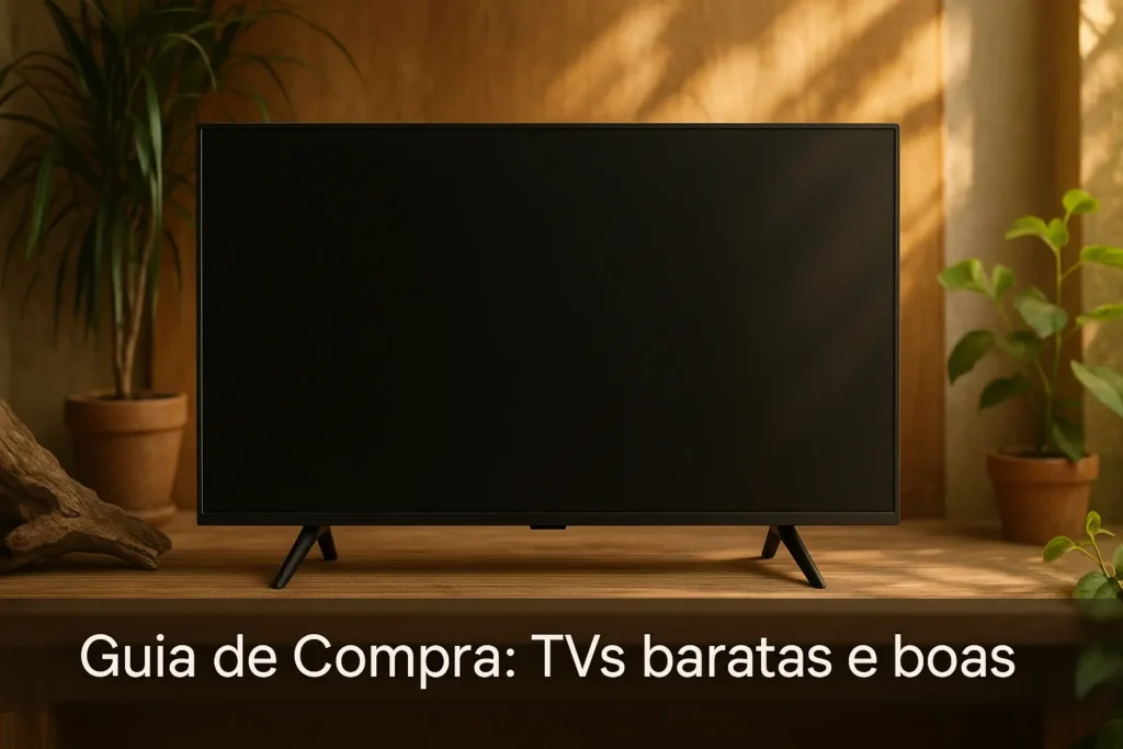 Guia de Compra: 5 Melhores TVs Baratas e Boas com Estoque no Brasil