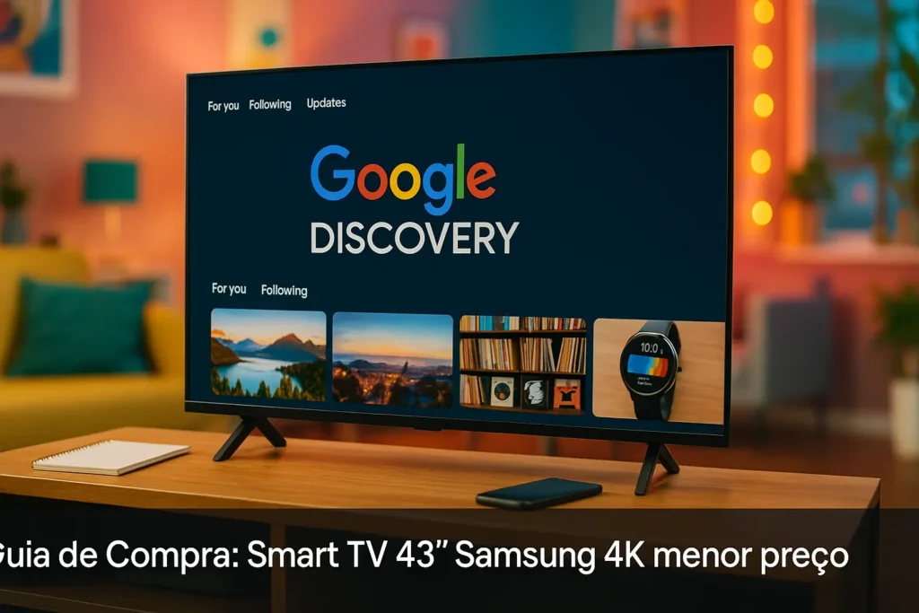 Guia de Compra: 5 Melhores Smart TV 43'' Samsung 4K com Menor Preço