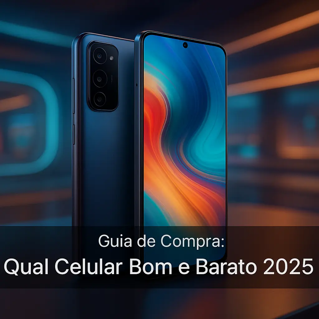 Guia de Compra: 5 Melhores Celulares Bons e Baratos de 2025