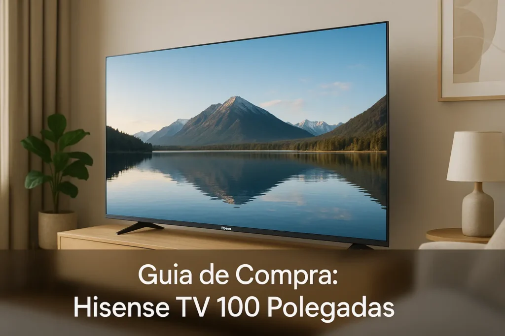 5 Melhores Hisense TV 100 Polegadas com Alta Imersão
