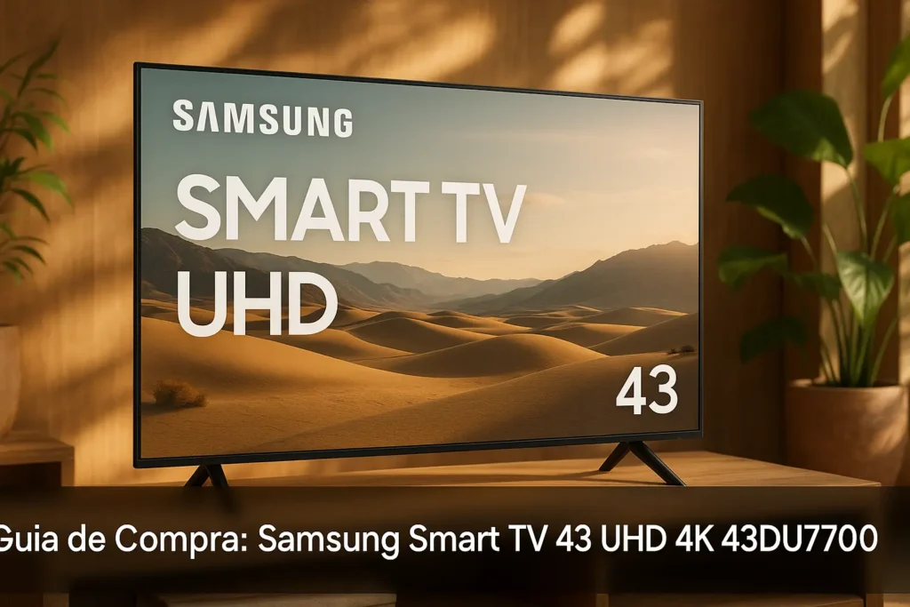 Guia de Compra: 5 Melhores Samsung Smart TV 43 UHD 4K 43DU7700