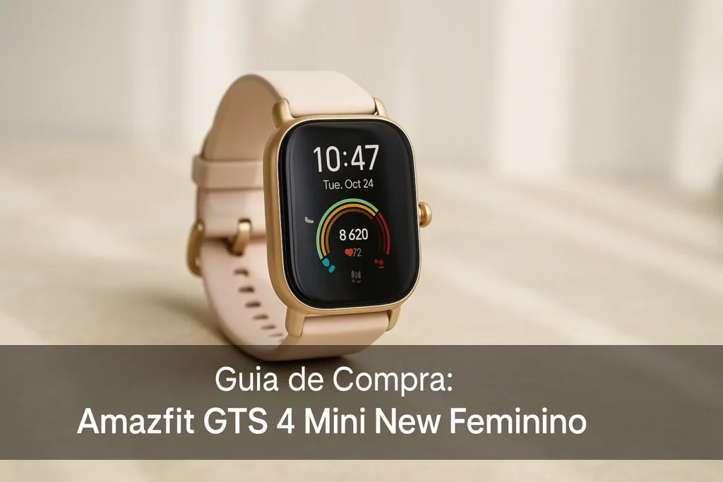 5 Melhores Amazfit GTS 4 Mini New Feminino com Custo-Benefício Imbatível