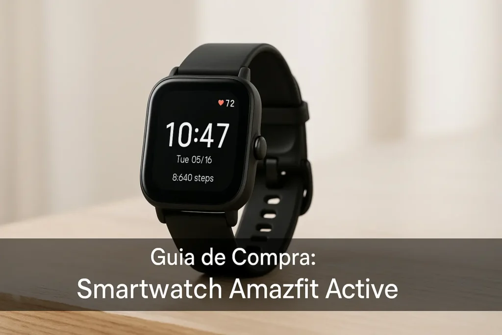 5 Melhores Smartwatch Amazfit Active para Quem Busca Qualidade