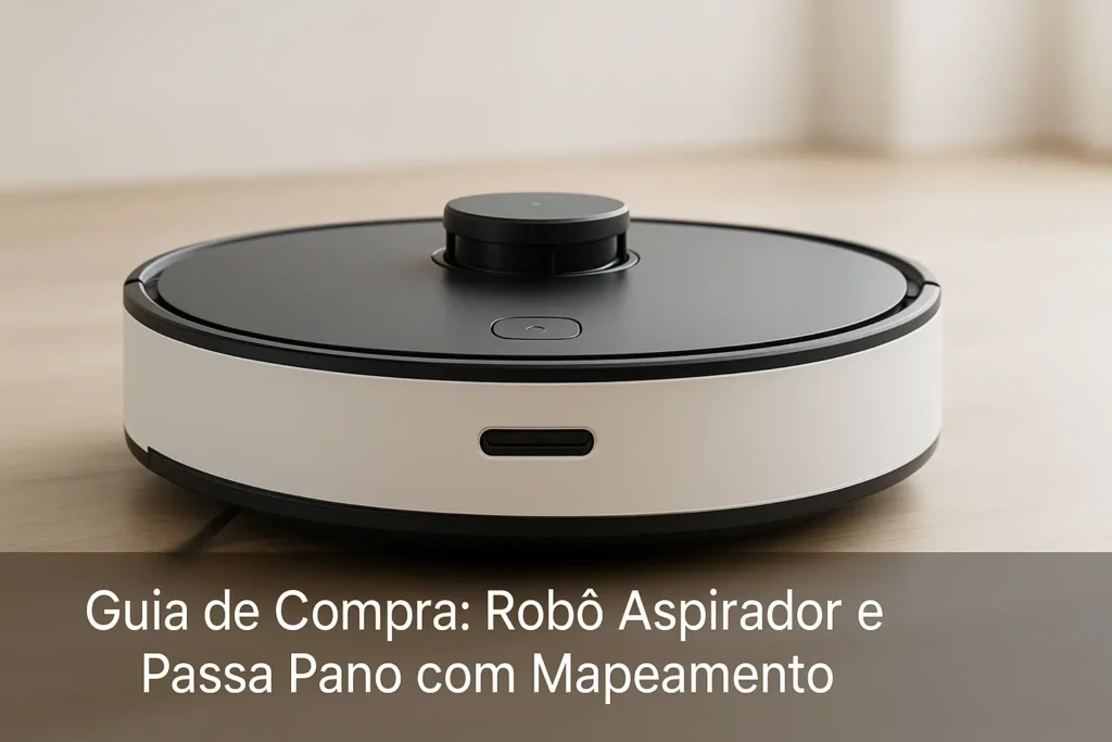 5 Melhores Robôs Aspiradores e Passa Pano com Mapeamento