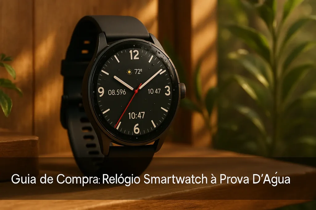 5 Melhores Relógios Smartwatch à Prova d’Água que Realmente Valem a Pena