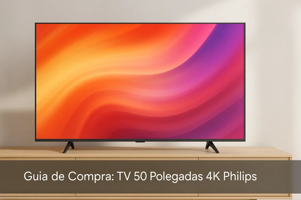 5 Melhores TV 50 polegadas 4K Philips que Realmente Valem a Pena