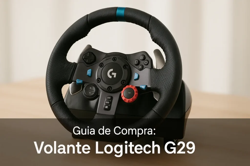 5 Melhores Volantes Logitech G29 e Compatíveis para Simuladores