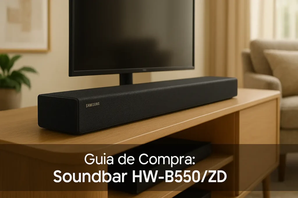 Guia de Compra: 5 Melhores Soundbar HW-B550/ZD Samsung para 2025