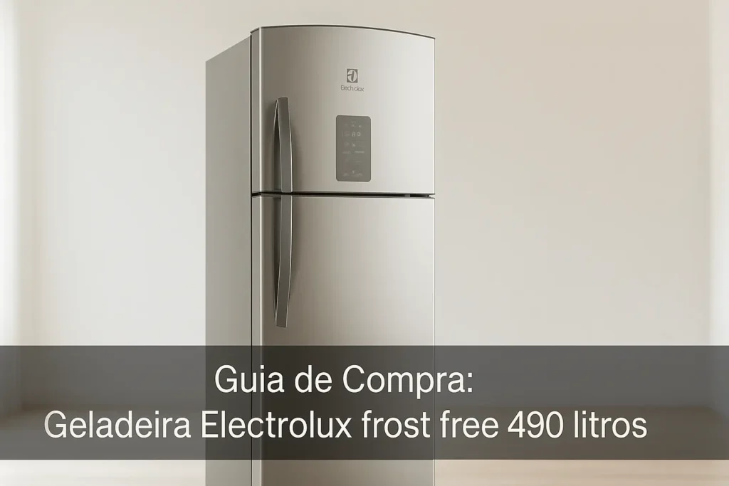 5 Melhores Geladeiras Electrolux Frost Free 490L para 2025