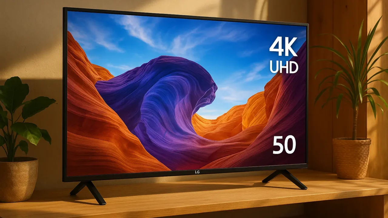 Smart TV 50 LG barato e confiável para qualquer bolso