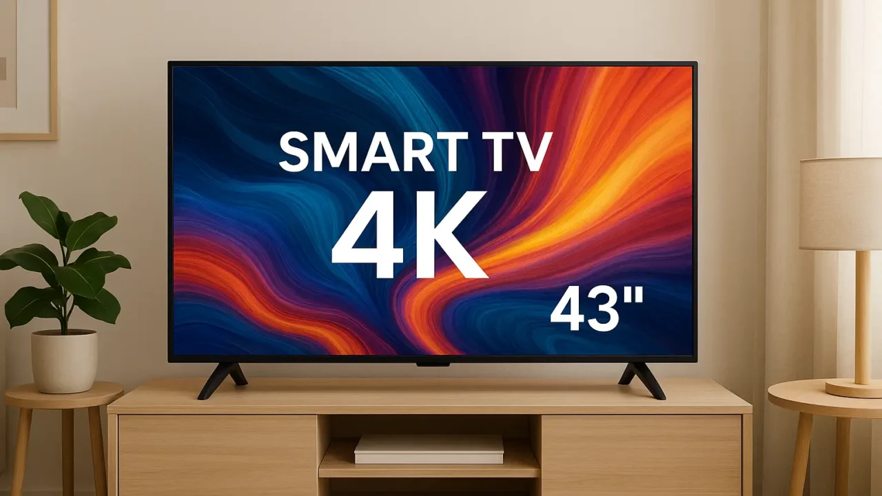 Smart TV 4K 43 polegadas destaque: 6 modelos para qualquer bolso