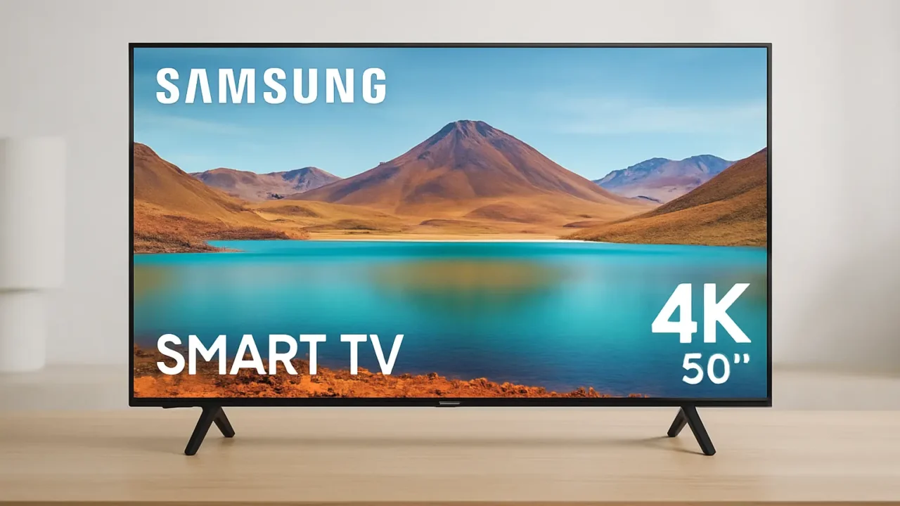 Guia de Compra: 5 Melhores TV Smart 4K Samsung 50 para 2025