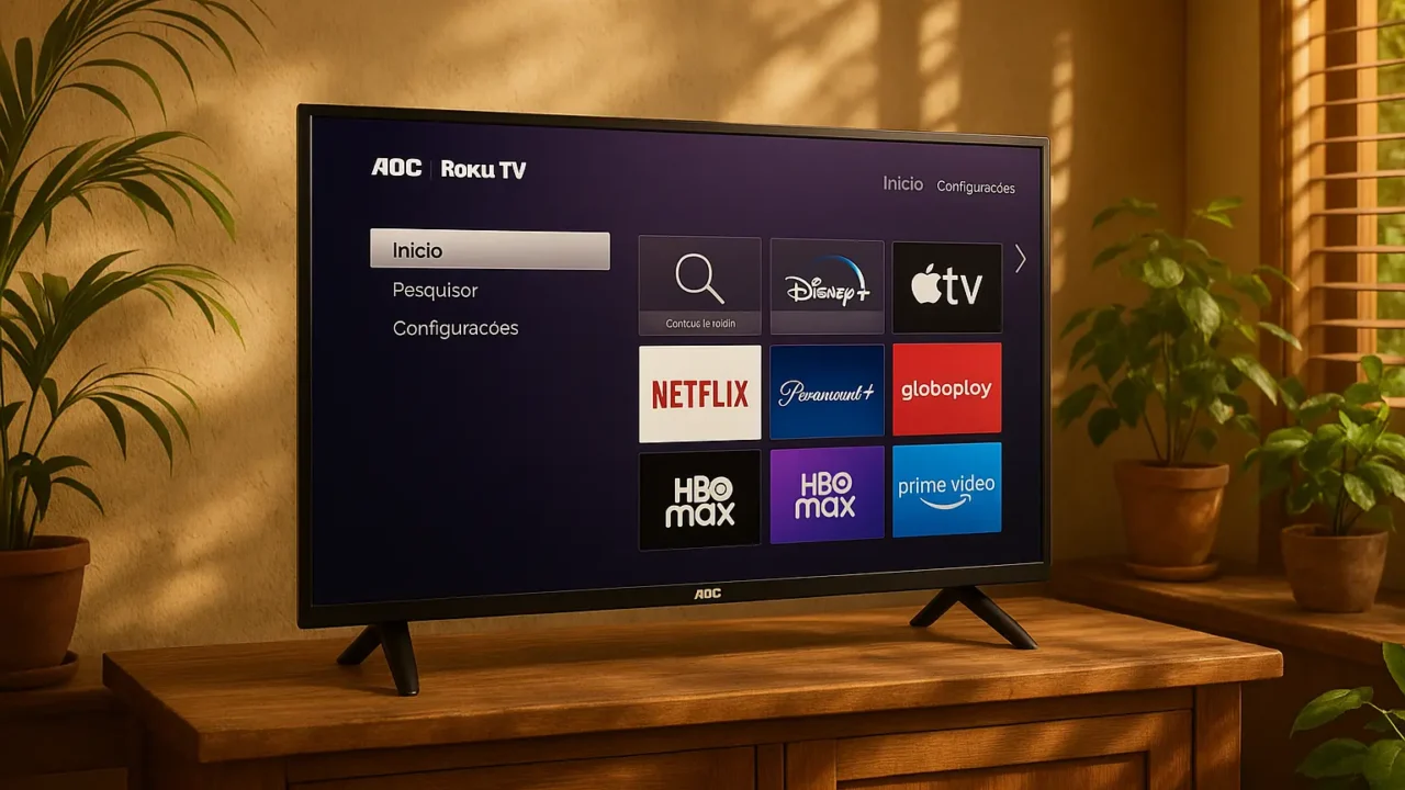 Guia de Compra: 5 Melhores AOC Roku TV em 2025
