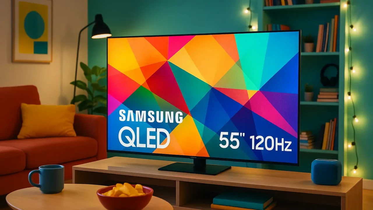 Top 6 TV Samsung QLED 55 120hz com entrega ultrarrápida