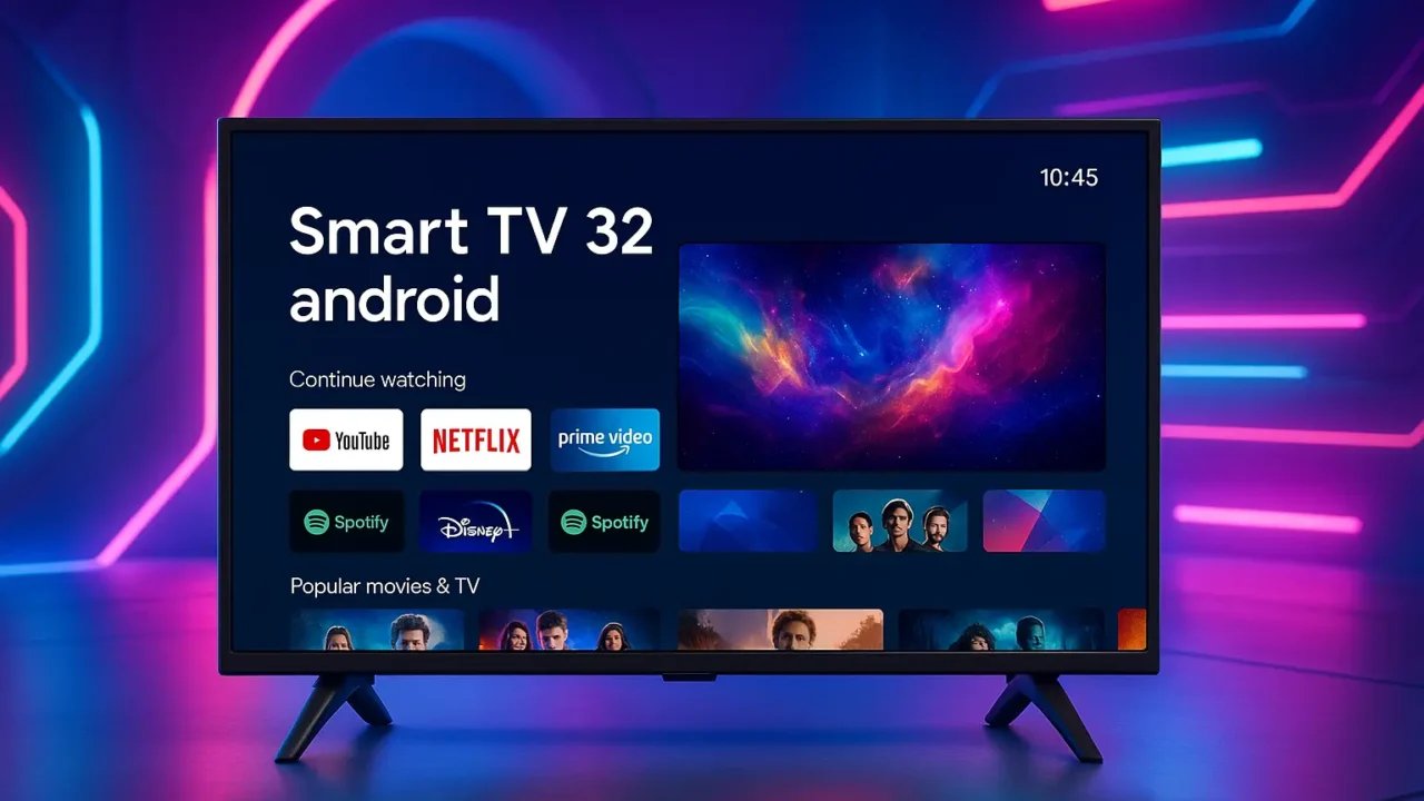 Descontos de até 18%: 6 Smart TV 32 Android em oferta especial