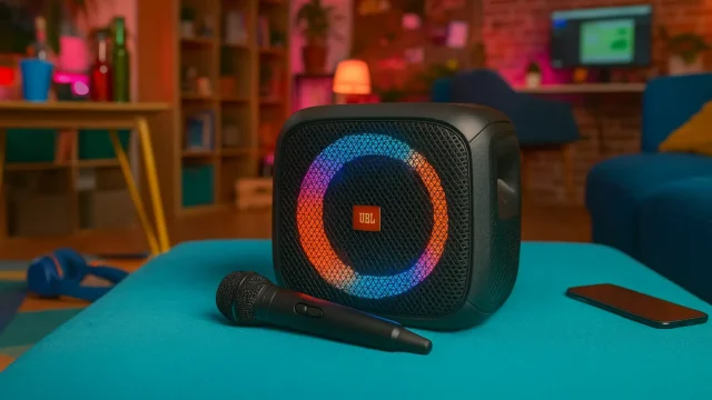JBL PartyBox Encore Essential com microfone até R$2.149 com avaliações ★4,6