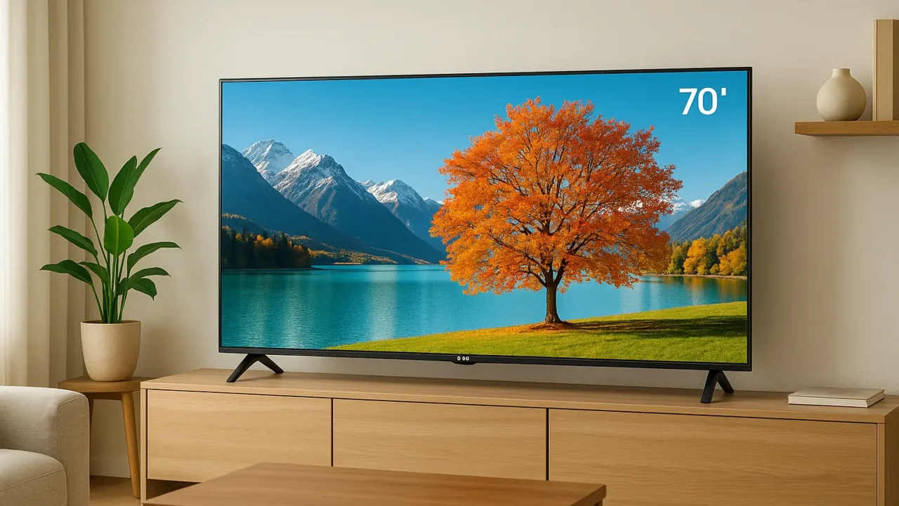 Smart TV 70 polegadas LG destaque em 2025: 6 modelos potentes para qualquer bolso
