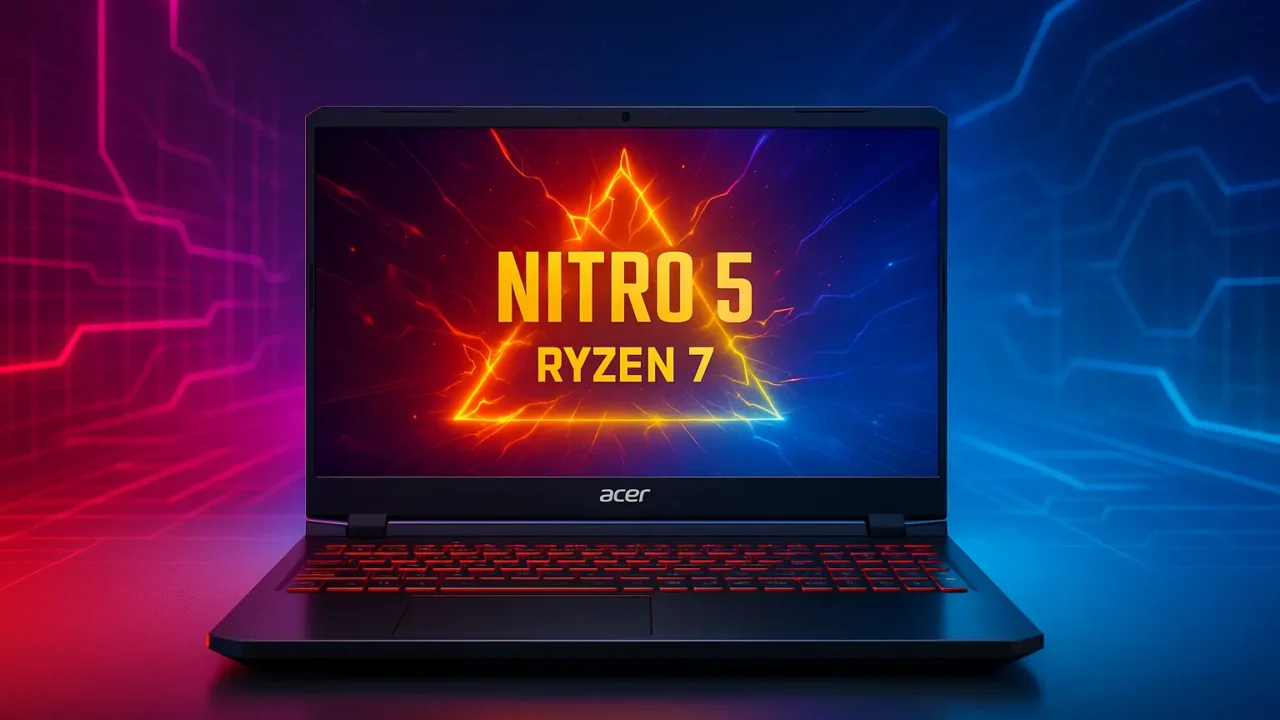 Guia rápido: 6 Acer Nitro 5 Ryzen 7 com mais recursos em 2025