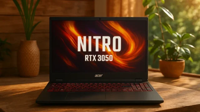 6 Acer Nitro V15 RTX 3050 com design premium por preço justo em 2025