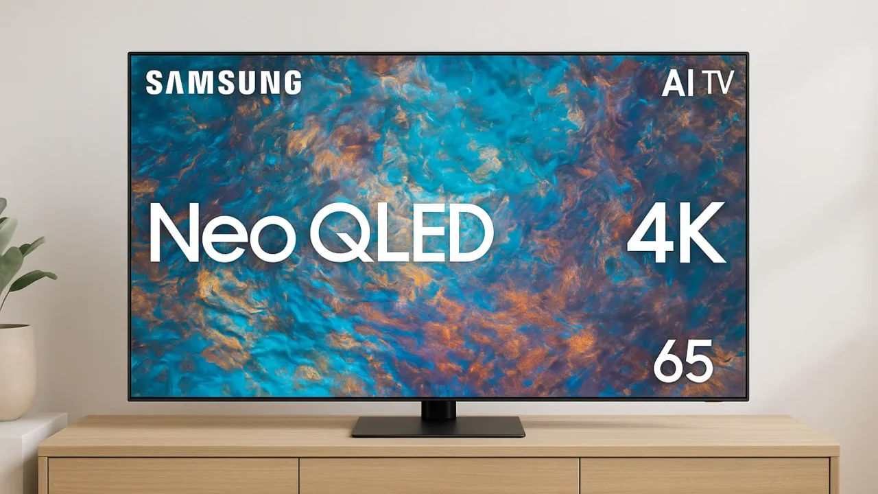 Samsung AI TV 65 NEO QLED 4K 65QN85D bons até R$8.362 com tecnologia de ponta