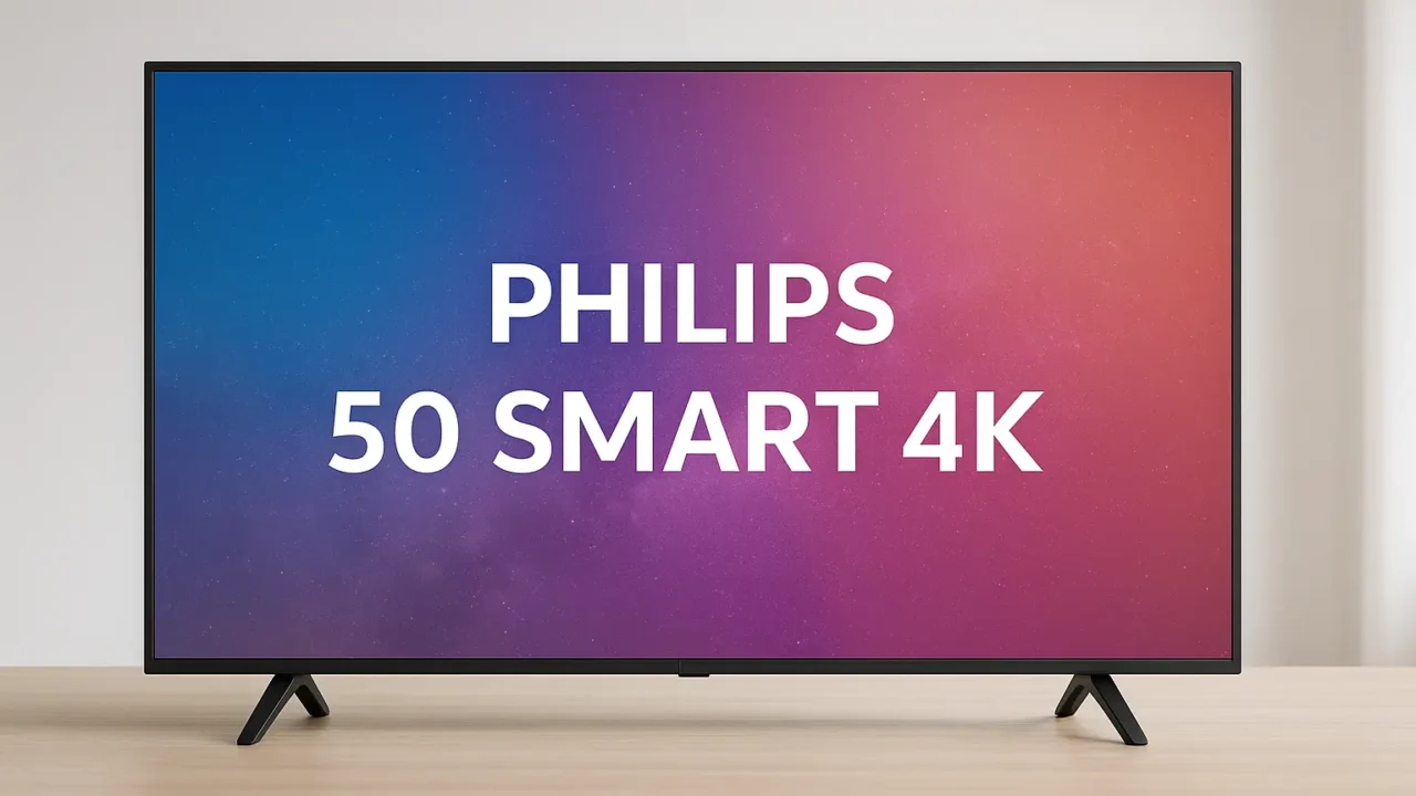 Precisa de TV Philips 50 Smart 4K para sua sala em 2025? Conheça 6 modelos ideais