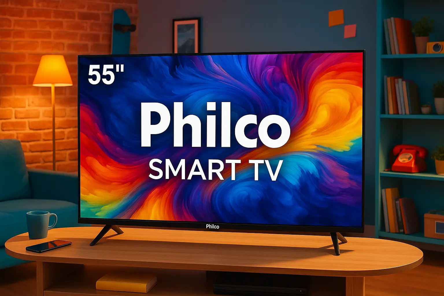 6 Philco 55 polegadas smart por menos de R$2.849 — promoção por tempo ...