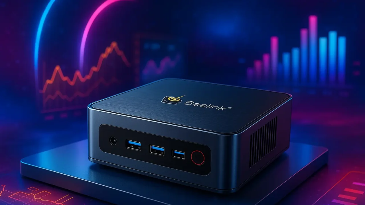 6 Beelink Mini PC SER8 com desempenho turbinado