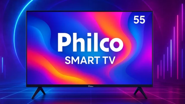 Smart TV 55 Philco até R$2.200 com avaliações ★4,6
