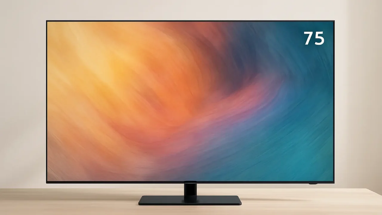6 smart TV 75 polegadas Samsung com nota máxima dos usuários