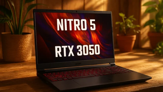 6 notebook Nitro 5 RTX 3050 por menos de R$6.387 — promoção por tempo limitado
