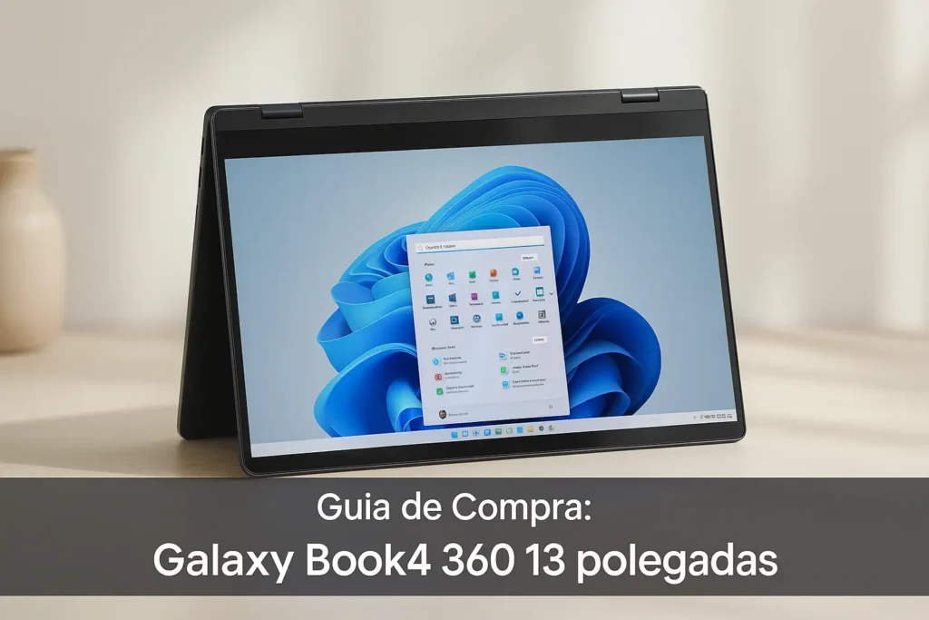 Guia de Compra: 5 Melhores Galaxy Book4 360 de 13 polegadas