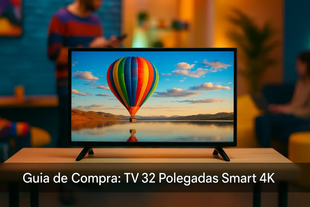 Guia de Compra: 5 Melhores TV 32 polegadas Smart 4k com Estoque no Brasil