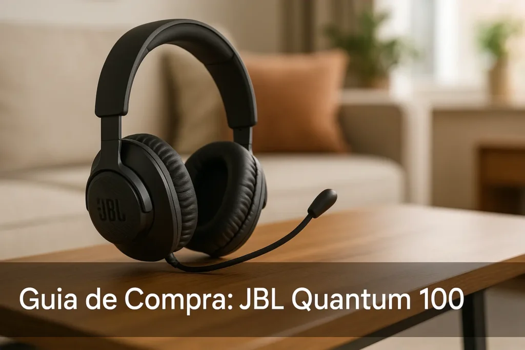 5 Melhores Headsets Over-Ear Gamer JBL Quantum 100