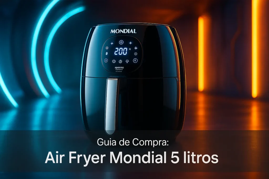 Guia de Compra: 5 Melhores Air Fryer Mondial 5 Litros com Estoque no Brasil